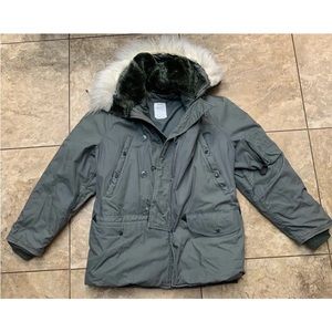 Extreme Cold Weather Parka - Type N-3B - Size: Medium - 8415-00-376-1672 80s